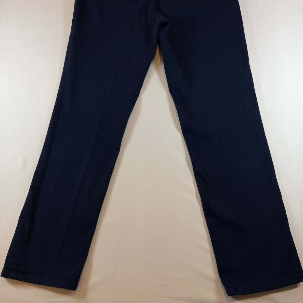 🔴 Gloria Vanderbilt  Size 8 Classic Fit Navy Blue Jeans Women's - Picture 3 of 10